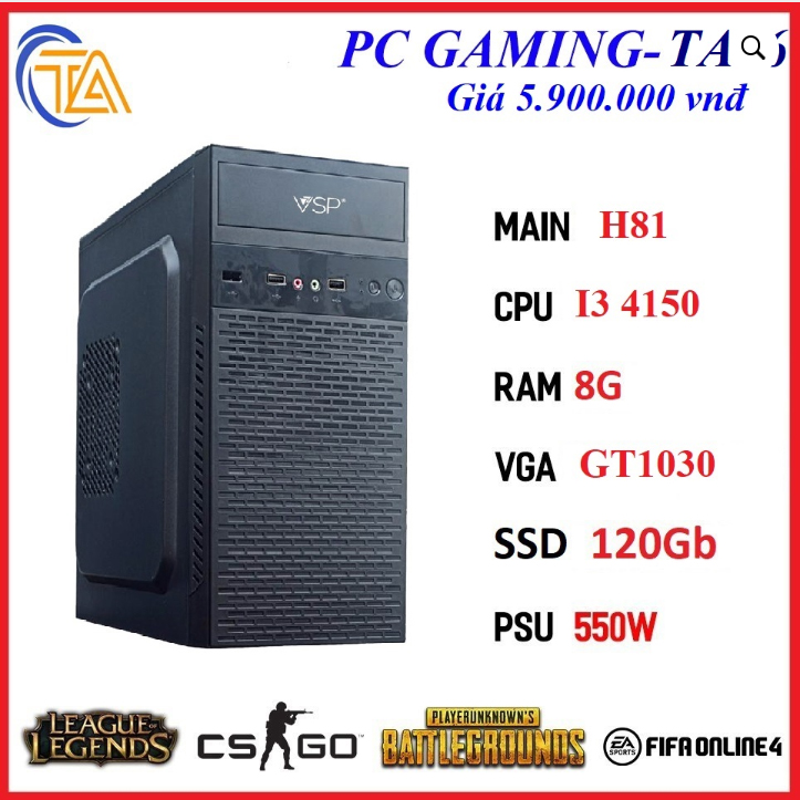 pc gaming văn phòng